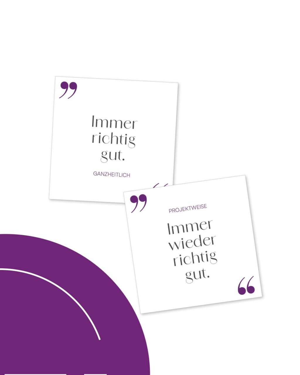 GERN PROJEKTWEISE: Einmal richtig gut.
NOCH LIEBER GANZHEITLICH: Immer richtig gut.
Manchmal braucht man eine Lösung. Schnell, gut, fertig. Ein Logo. Eine Broschüre. Eine Website.
Können wir. Machen wir gern.
Aber noch lieber arbeiten wir mit Unternehmen, die mehr wollen als das. Die einen Partner suchen, der mitdenkt. Der das Unternehmen versteht. Der nicht bei jedem Auftrag neu anfangen möchte.
PROJEKTWEISE heißt: Deadline. Klares Ziel. Definierter Rahmen. Ergebnis.
GANZHEITLICH heißt: gemeinsam wachsen. Wie eine externe Designabteilung, die immer da ist, wenn man sie braucht.
Viele unserer Kunden haben als Projekt angefangen und sind geblieben. Weil es einfacher ist, mit jemandem zu arbeiten, der das Unternehmen versteht und den nächsten Schritt bereits im Blick hat. Möchtest du mit GRAPHICSSON zusammenarbeiten? Wir würden uns freuen.
#graphicsson #Gestaltungszentrale #Zusammenarbeit #Partnerschaft #ExterneDesignabteilung Mittelstand Langfristig memory